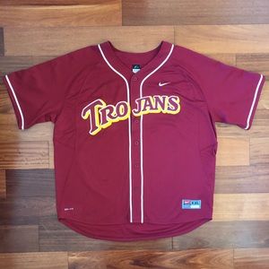 USC Trojans Men’s Baseball Jersey, XXL